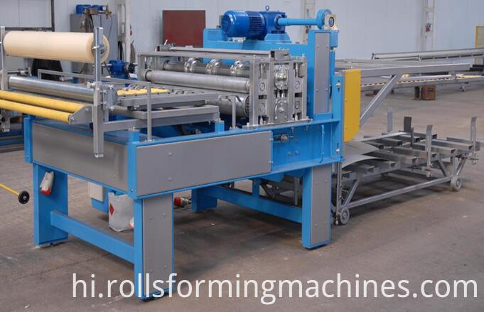 पत्थर लेपित टाइल उत्पादन लाइन D8 Metro Roman Roof Tiles machine stone coated tile production line
